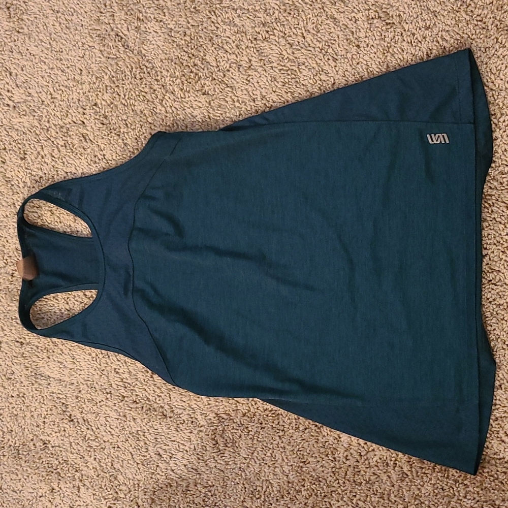 Second Skin Teal Workout Tank
